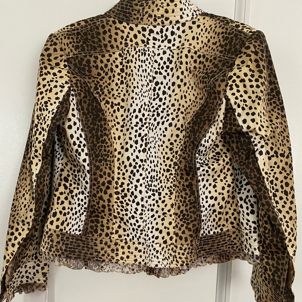 Leopard Print Blazer - Picture 2 of 2